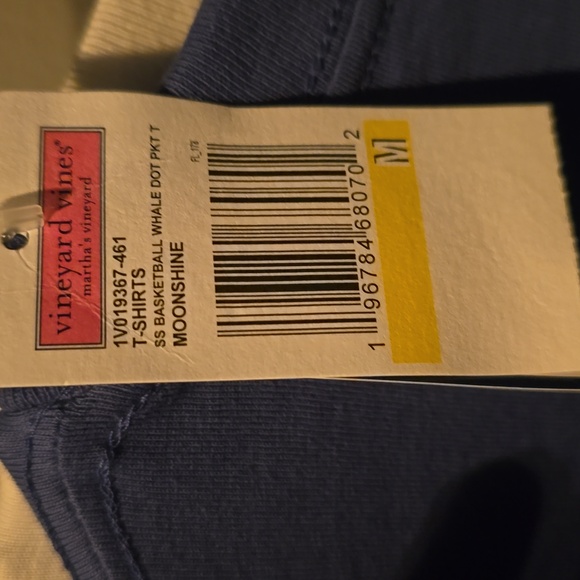 Vineyard Vines Blue Men's Short Sleeve T-Shirt - Medium - Picture 5 of 5